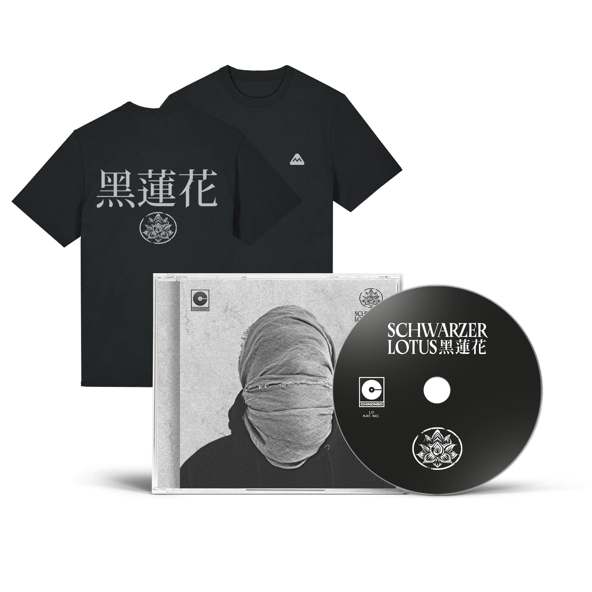 Megaloh Schwarzer Lotus CD + T-Shirt 414454